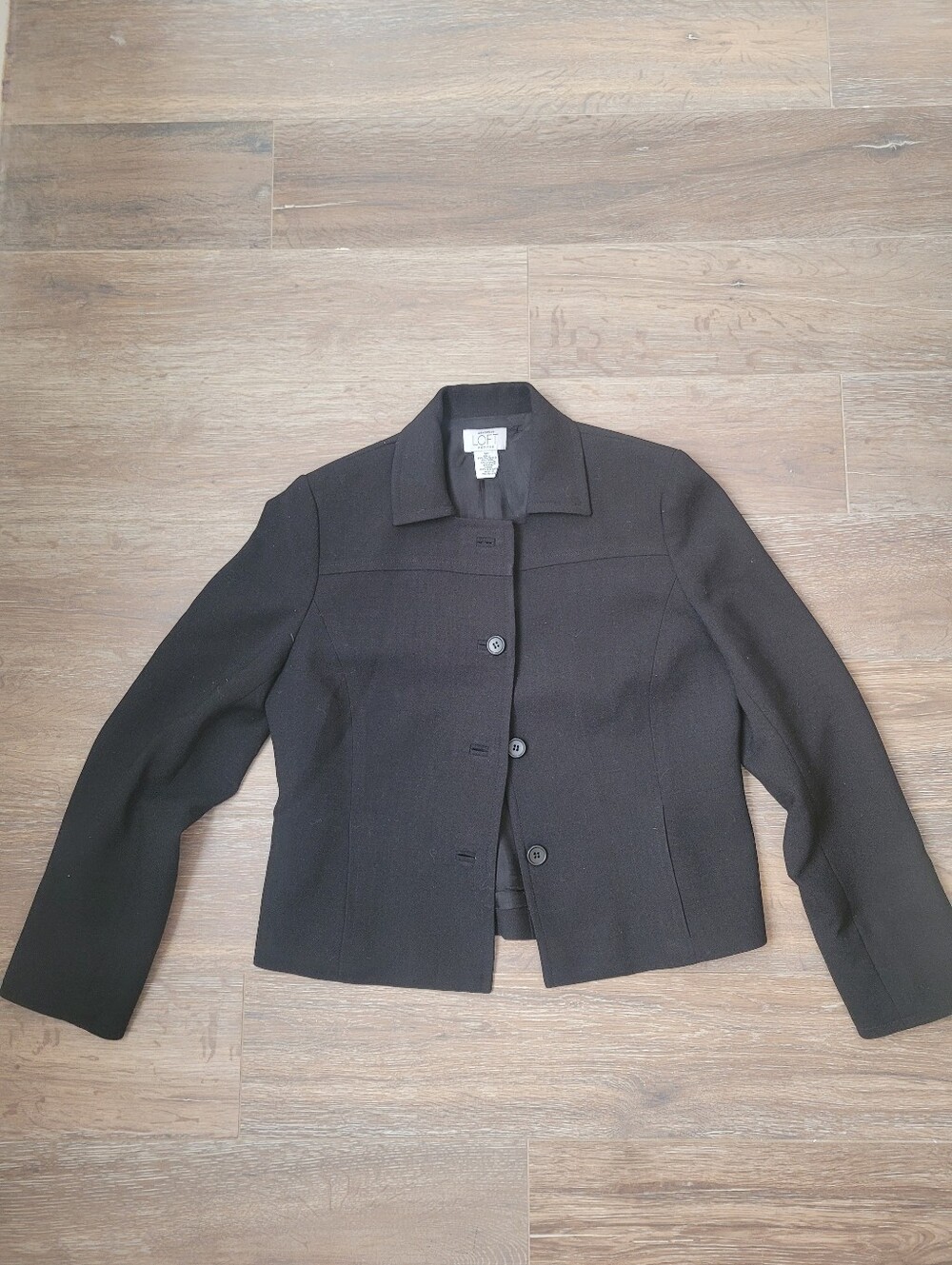 Ann Taylor LOFT Black Blazer, Size 6P